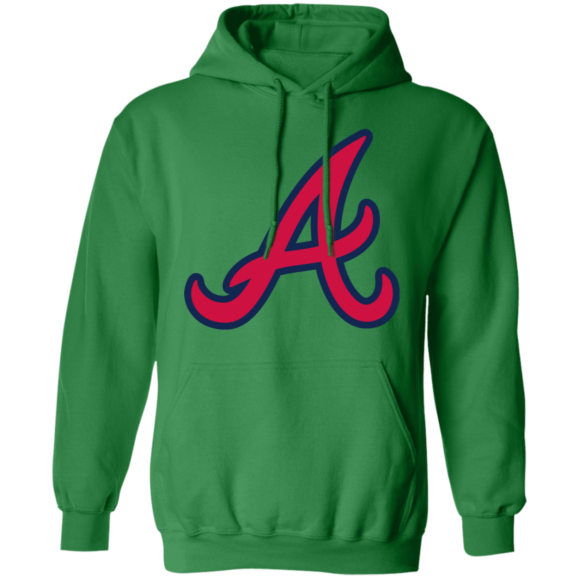 Atlanta Braves A Logo Pullover Hoodie - Happy Spring Tee