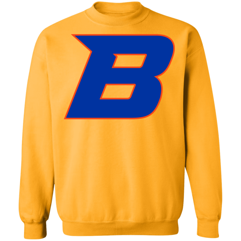 Boise State B Logo Crewneck Sweatshirt - Happy Spring Tee
