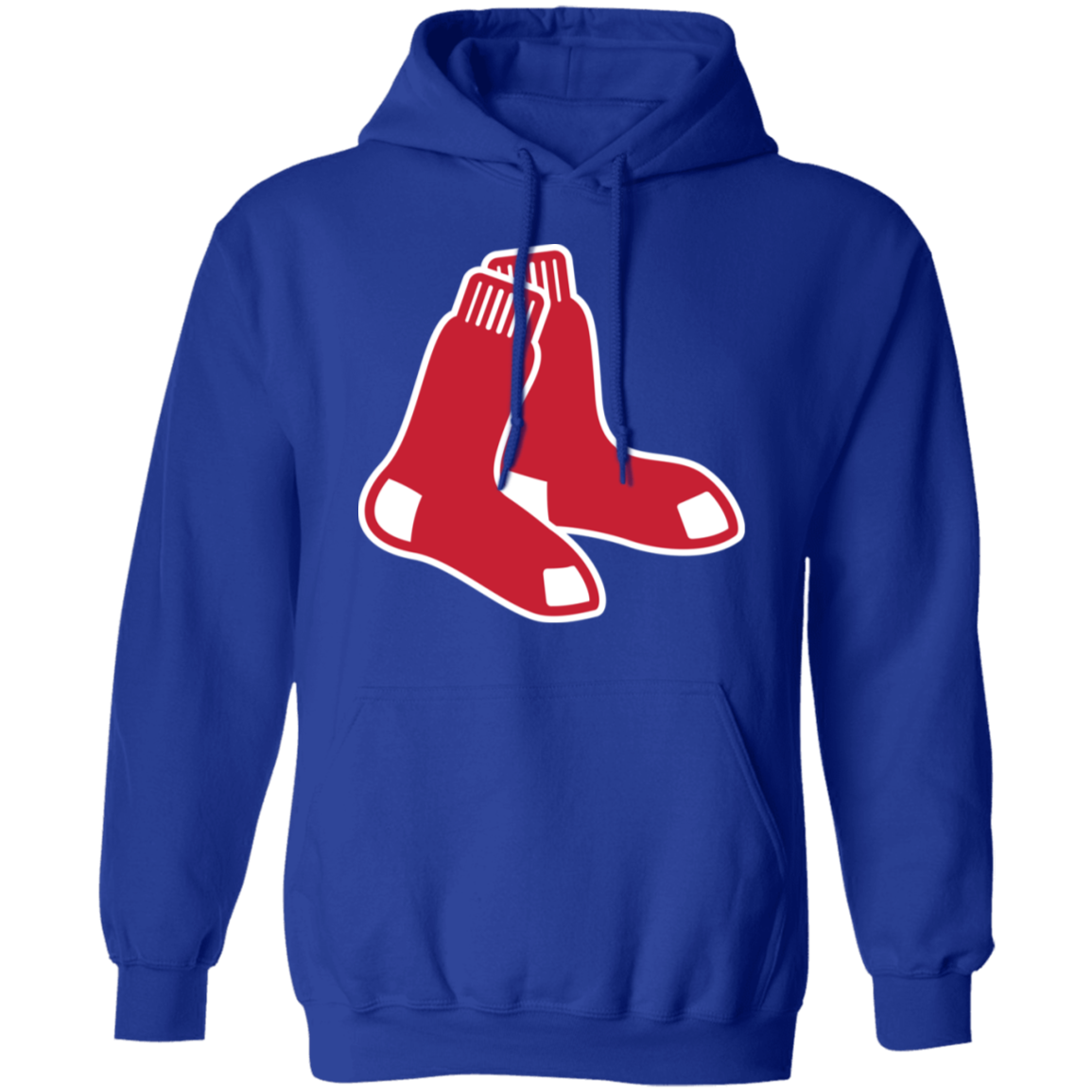 Boston Red Sox MLB Express Twill Logo Hoodie - Red by Bulletin - Cotton/Polyester Blend - Size 3XL - SportBuff