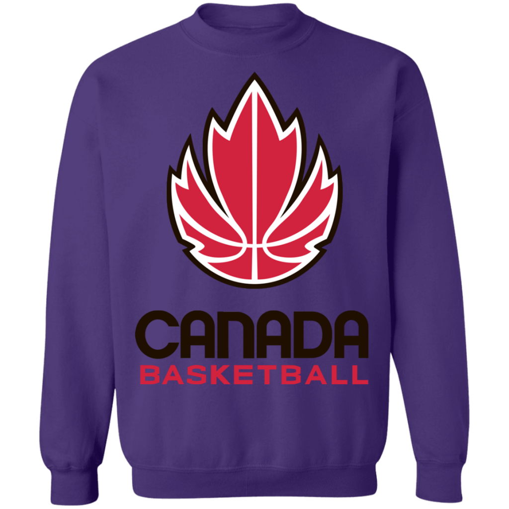 Canada Basketball Logo Crewneck Sweatshirt Happy Spring Tee