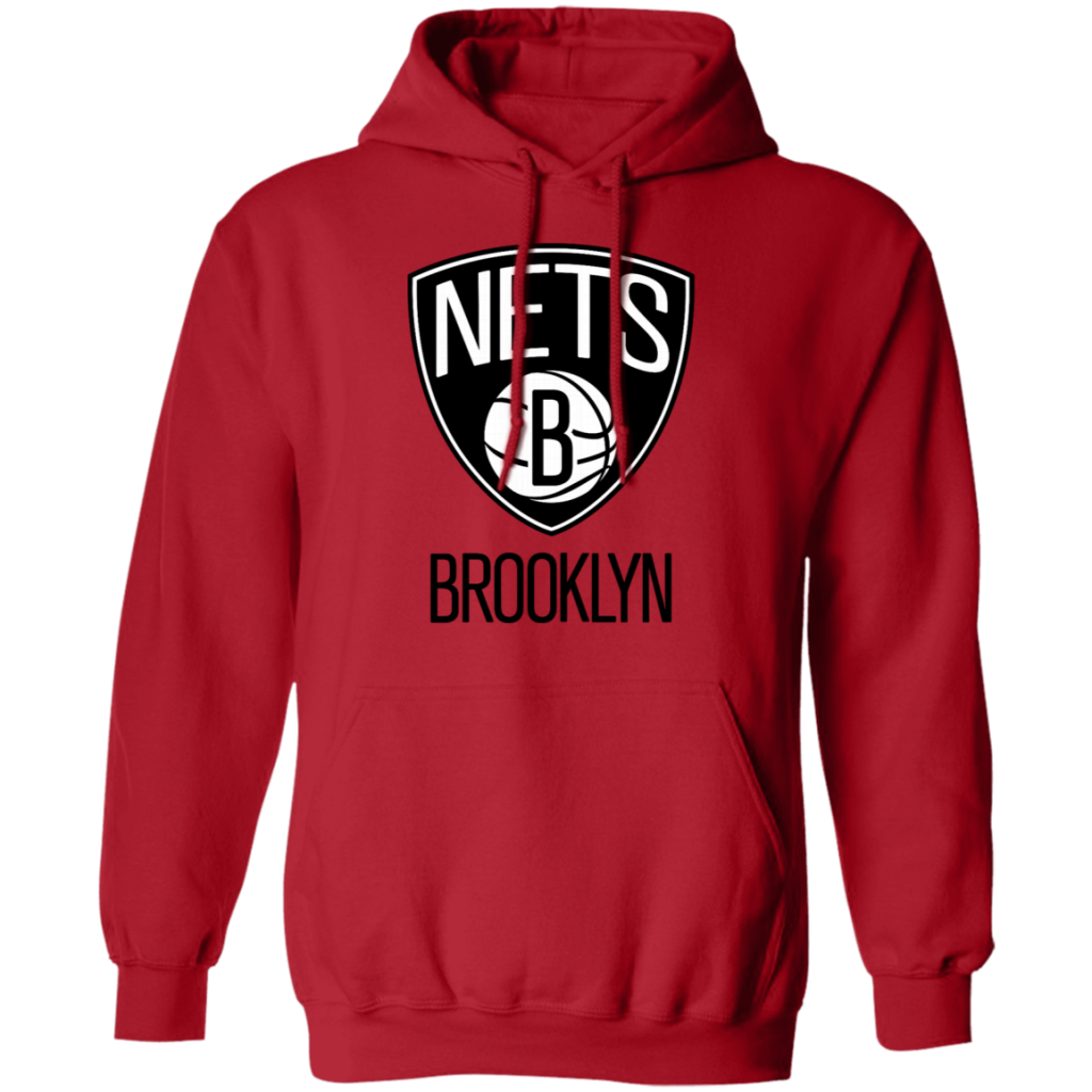 Brooklyn Nets Logo Pullover Hoodie Happy Spring Tee