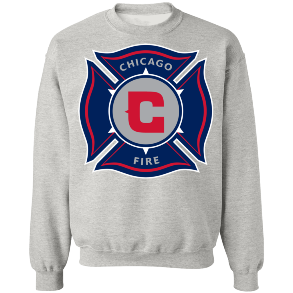 Chicago Fire Soccer Club Crewneck Sweatshirt Happy Spring Tee