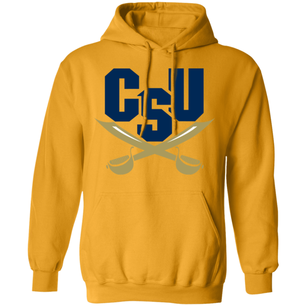Charleston Southern Buccaneers Vintage Arch Crewneck Sweatshirt - 8-Ounce 50/50 Blend, Navy, Small