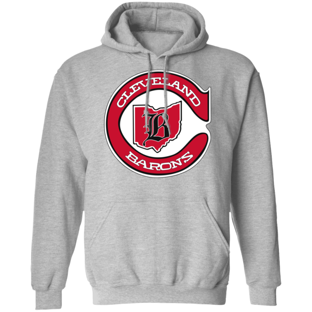 Cleveland Barons Logo Pullover Hoodie - Happy Spring Tee
