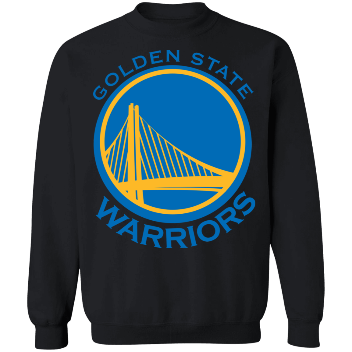 Golden State Warriors Logo Crewneck Sweatshirt