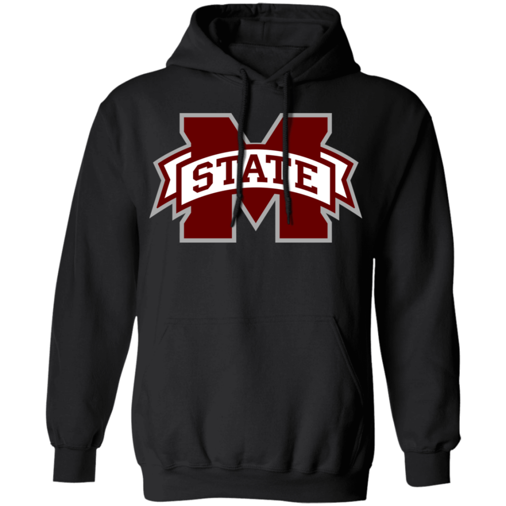 Mississippi State Bulldogs Logo Pullover Hoodie - Happy Spring Tee