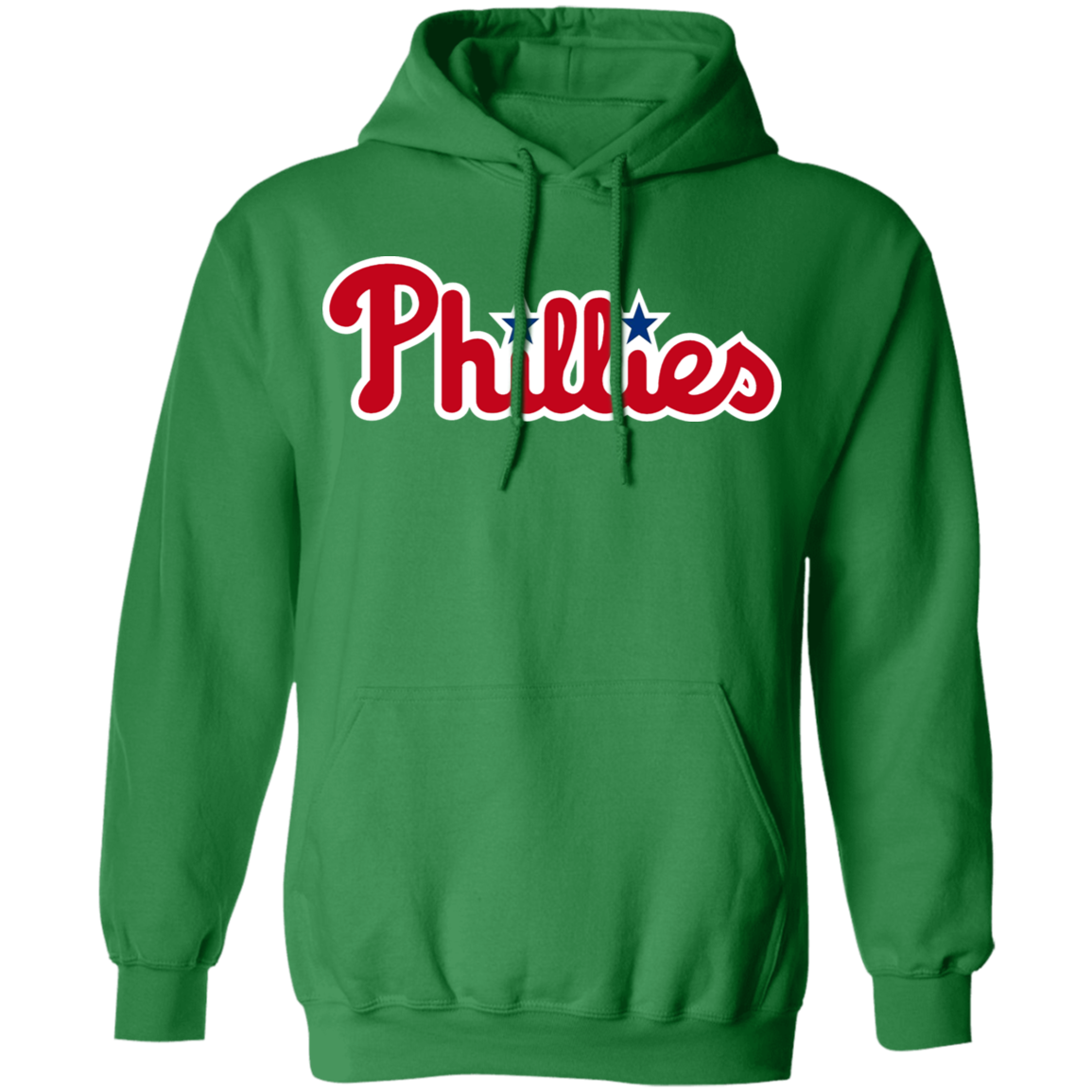 Gildan Philadelphia Phillies Pullover Hoodie Irish Green 4XL