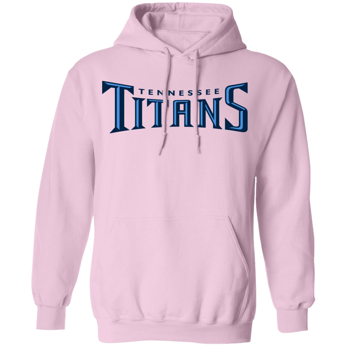 Gildan Tennessee Titans Pullover Hoodie Light Pink 4XL