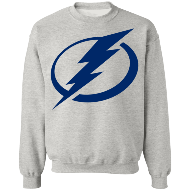 Tampa Bay Lightning Logo Crewneck Sweatshirt - Happy Spring Tee