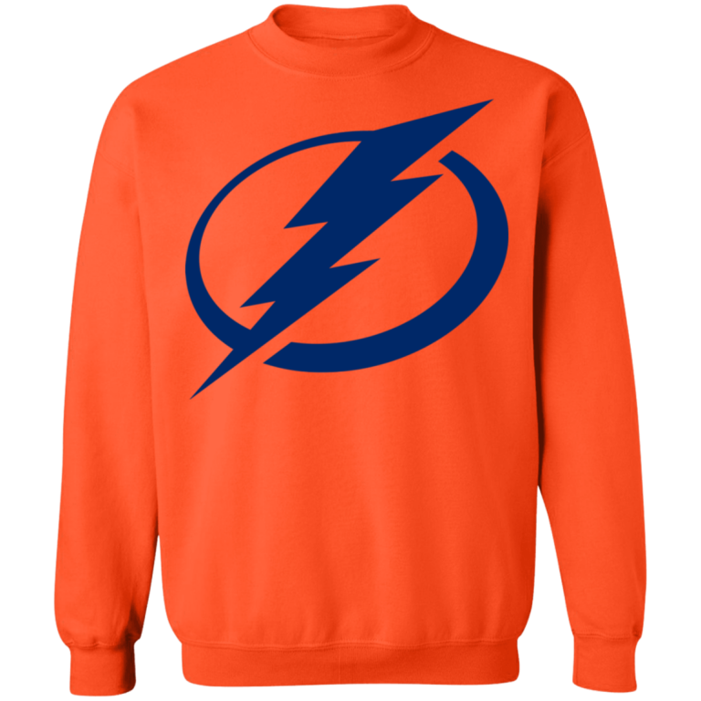 Tampa Bay Lightning Logo Crewneck Sweatshirt - Happy Spring Tee