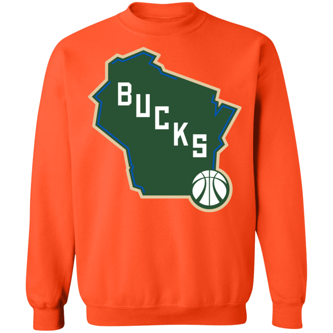 bucks crewneck sweatshirt