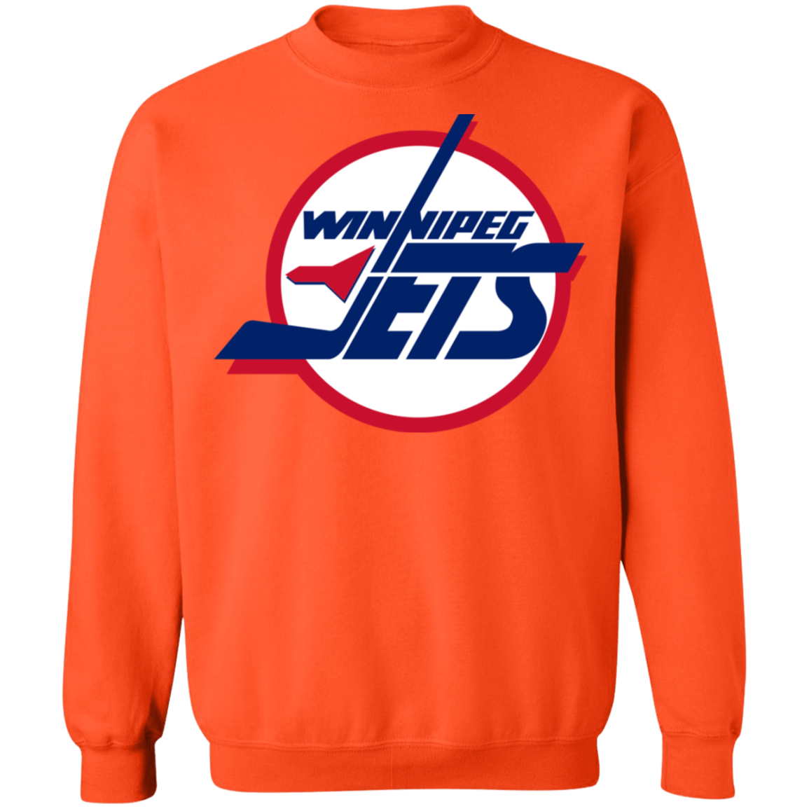Winnipeg Jets Logo Crewneck Sweatshirt - Happy Spring Tee