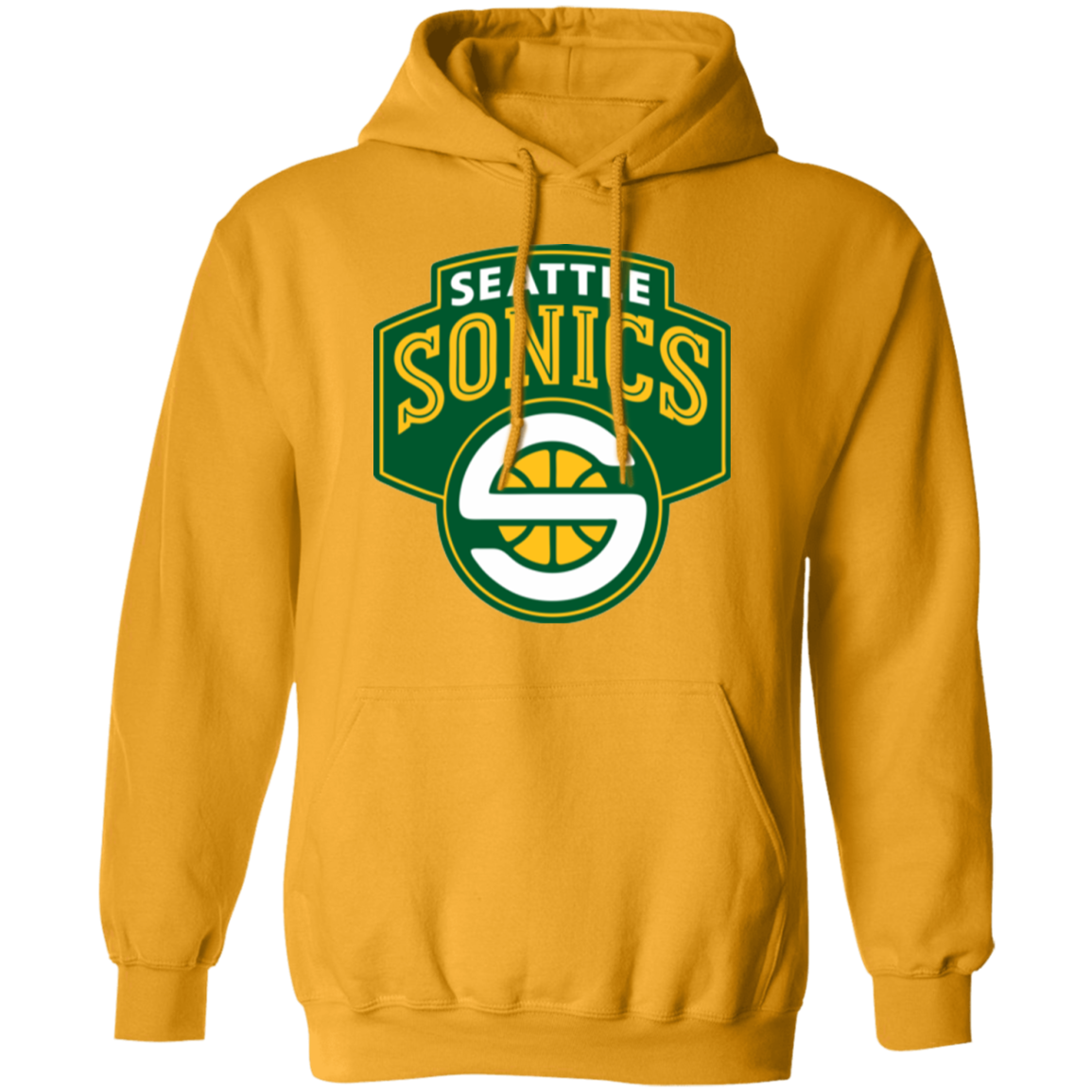 Seattle Supersonics Adidas Springfield Hooded Sweatshirt