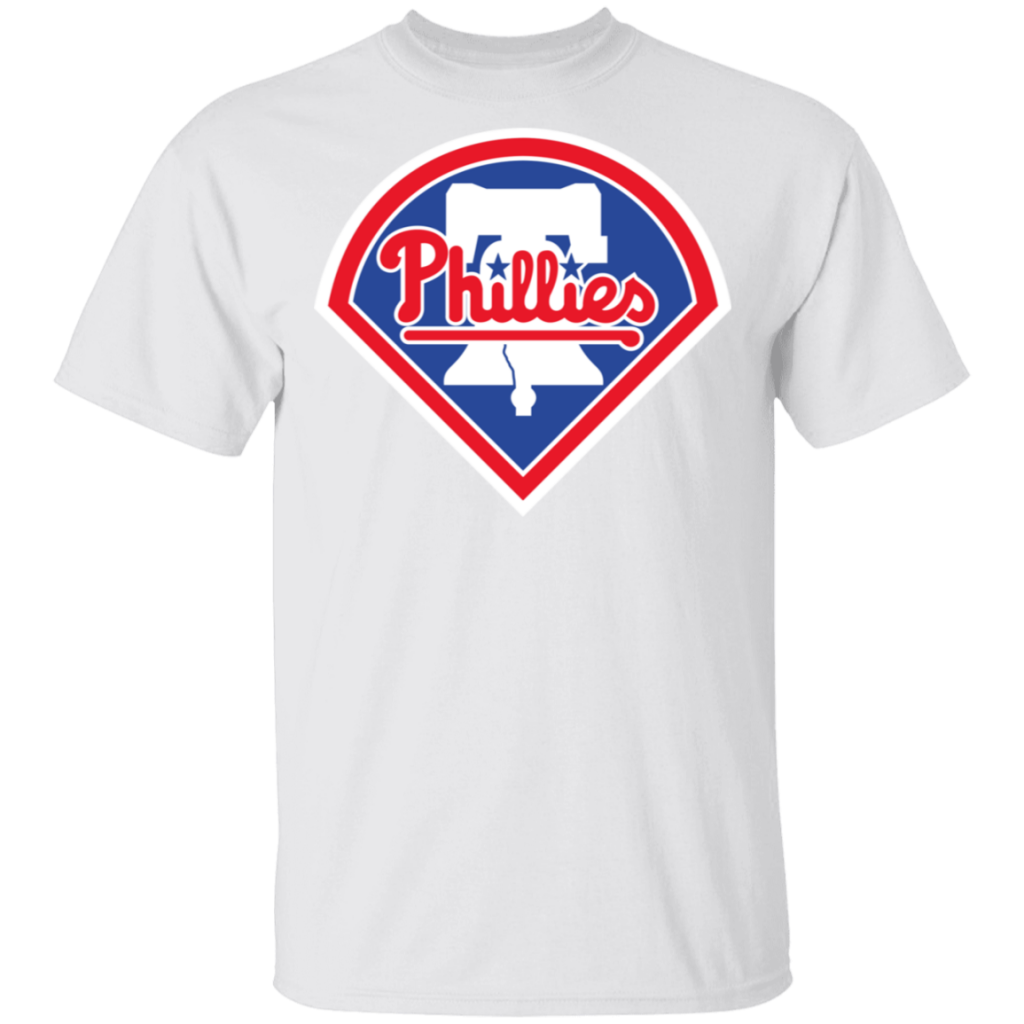 Gildan Philadelphia Phillies Logo T-Shirt White 4XL