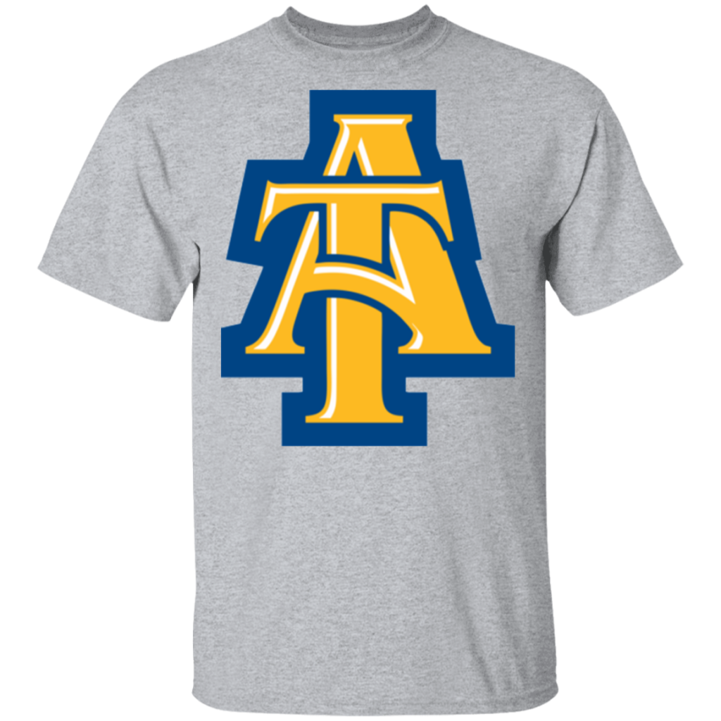 NCAT North Carolina A&T Aggies Logo T-Shirt - Happy Spring Tee
