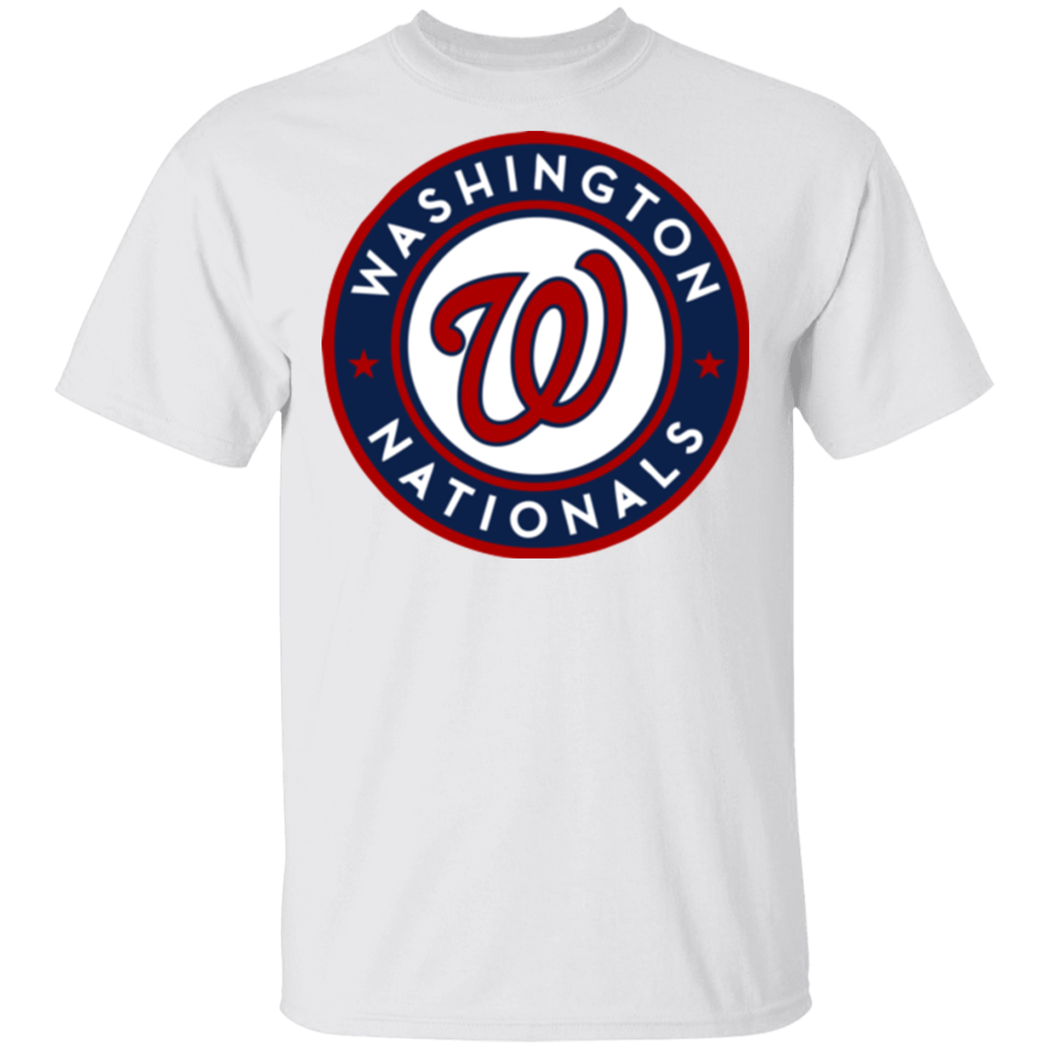 Gildan Washington Nationals Logo T-Shirt White M