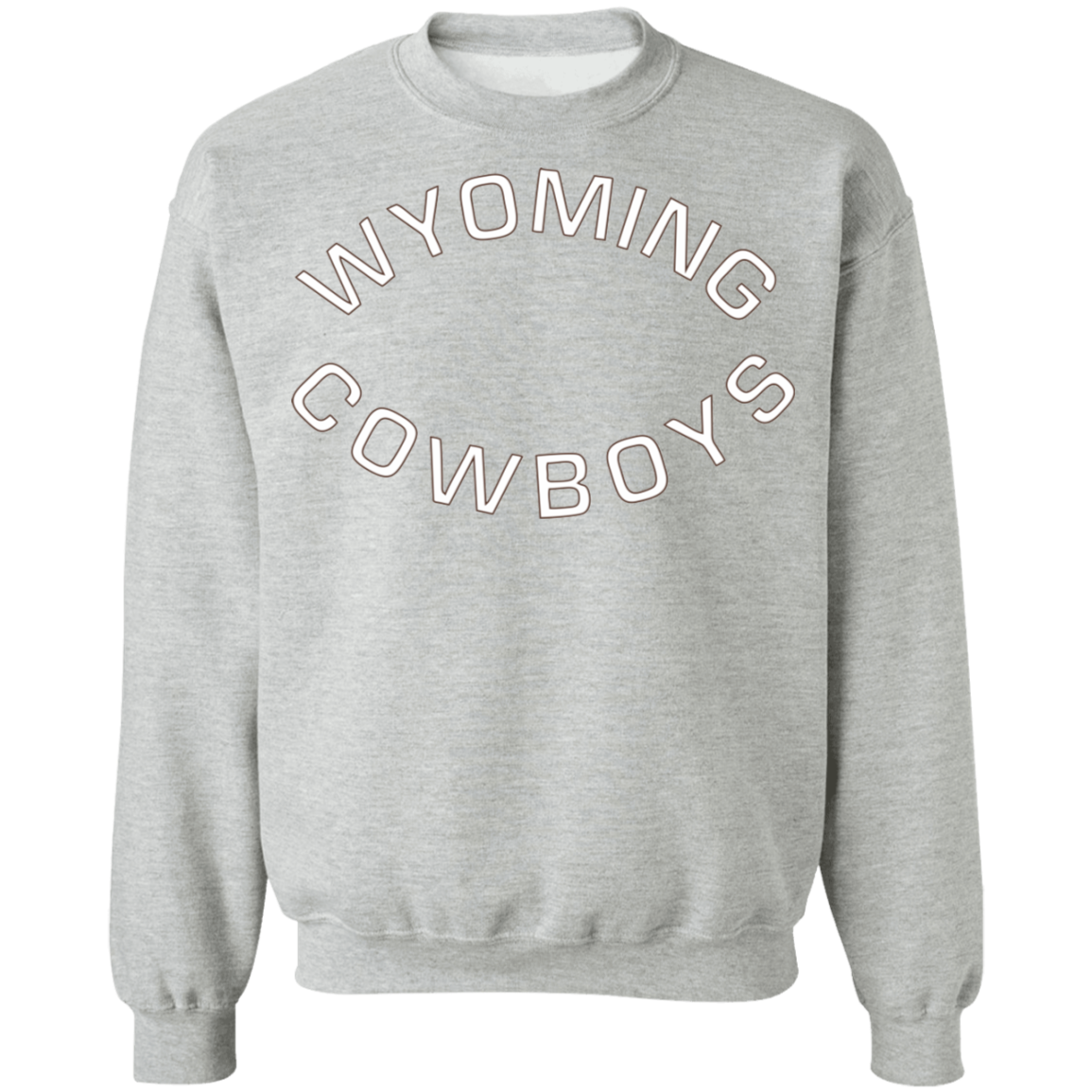 Wyoming Cowboys Crewneck Sweatshirt - Happy Spring Tee
