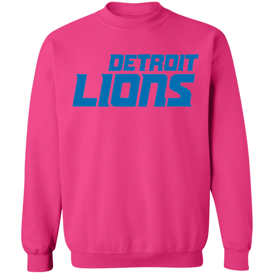 Pink Detroit Lions Hoodie